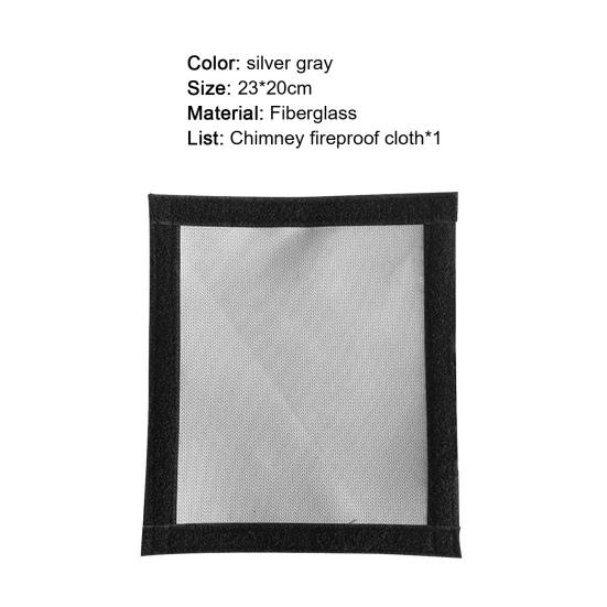 Hot Tent Stove Jack Anti-Scald Easily Installation Accrssory Protection Ring Firewood Stove Pipe