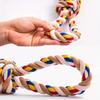 Durable Bite Resistant Cotton Rope Dog Toy For Medium And Large Dogs Teeth Cleaning Outdoor Training Tug Of War