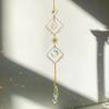 Crystal Sun Catchers for Windows, Colorful Healing Light Crystal Suncatcher, Glass Ball Prism Pendant, Decorative Wind Chimes, Indoor Outdoor Patio