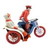 Retro MS458 Human-Powered Tricycle Toy - Personalized Tinplate Craft Gift