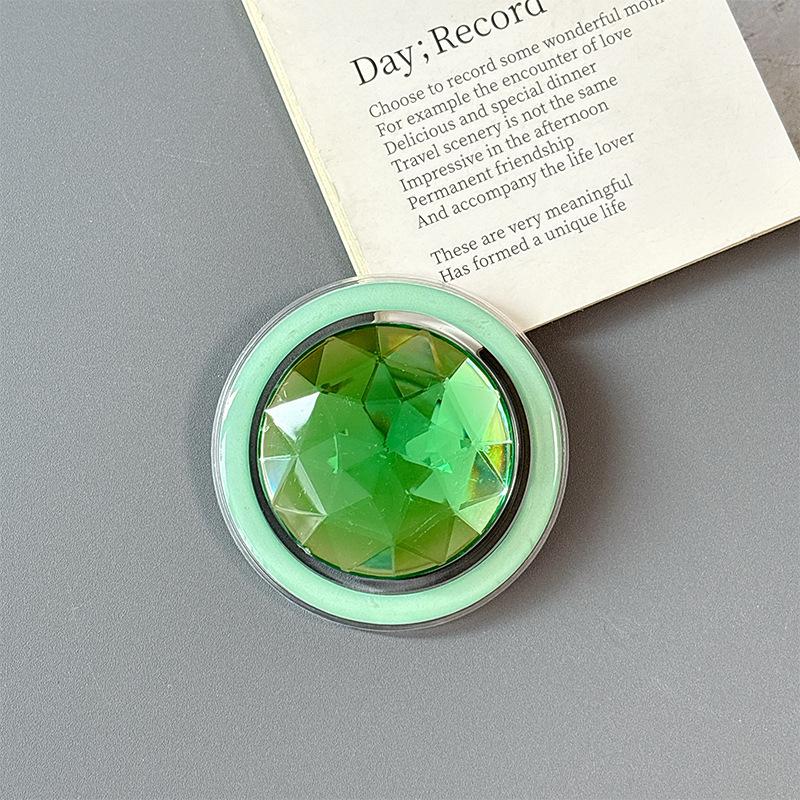 High-Grade Magnetic Rhinestone Phone Holder - Magsafe-Compatible, Portable Finger Ring