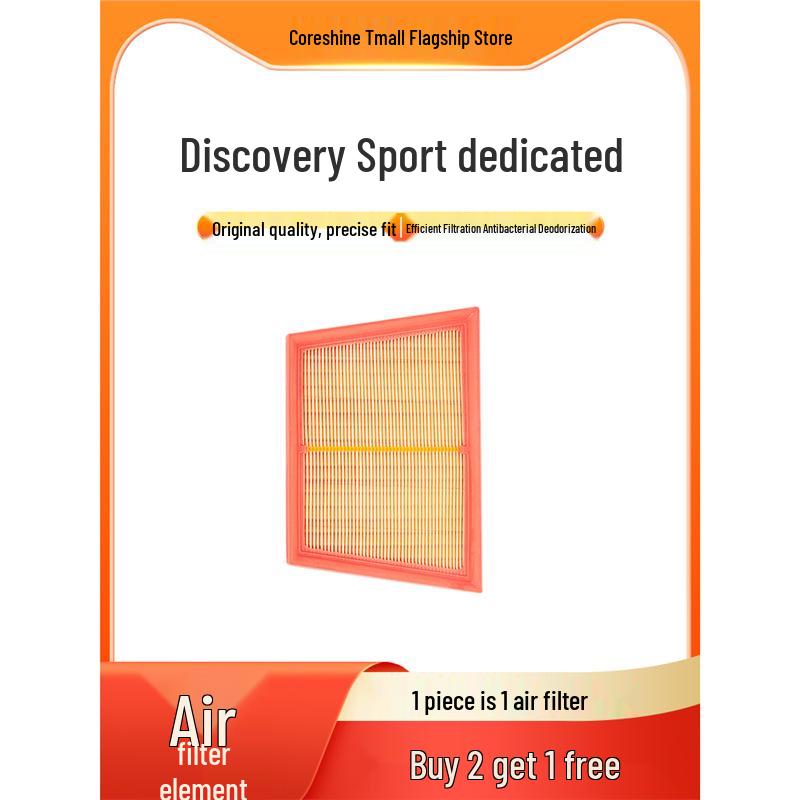 

High-Flow Air Filter Upgrade for Discovery Sport 1 air filter + 1 cabin filter