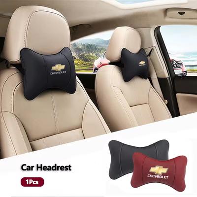 Car Seat Headrest Neck Pillow Auto Interior Accessories For Spark Captiva Cruze Tracker Orlando Trax Epica Sticker