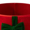 Christmas Tree Stand Cover Plush Holiday Decoration With Bow Knot Soft Christmas Tree Bottom Skirt For Indoor Outdoor Tabletop