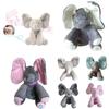 Entzückendes Elefanten-Plüschtier mit beweglichen Ohren Perfektes Babygeschenk