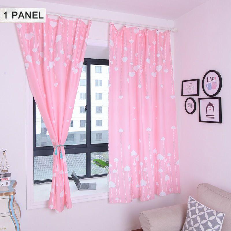 Luxurious Blackout Panel Curtain Colorful Cartoon Pattern For Living Room Decor