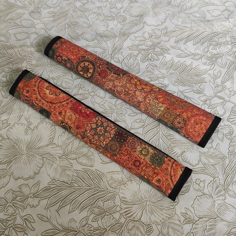 JDM Automobile Seat Belt Shoulder Protector National Style Cartoon Style All Year Round Neutral Long Seat Belt Jacket