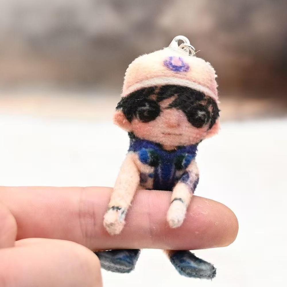 Identitys V Keychain Plush Doll Jokeres Identitys V Josephes Key Chain Toys Miked Mortones Identitys V Composered Pendant Gift