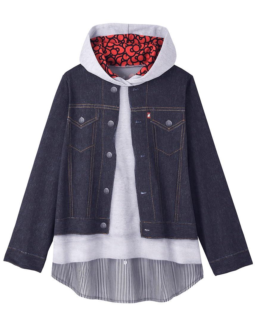 

Calson Outer Tops Kitty Layered Covers Your Body [Wacoal] [Hello Collaboration] G-Jean Look, Shape, EKN622, женский, GB, ML