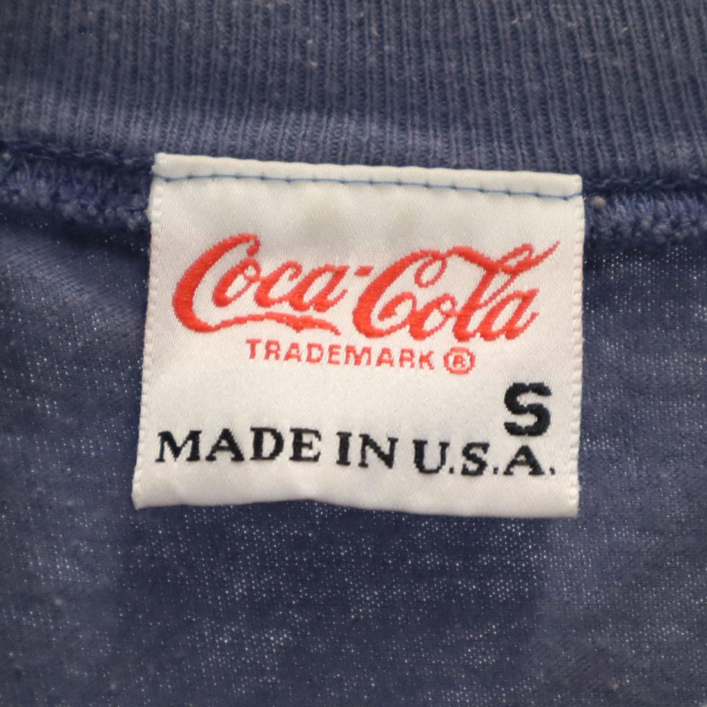 CocaCola Anii '90 Jocurile Olimpice Atlanta 1996 Tricou Vechi cu Mânecă Scurtă S Albastru Bărbați Folosit