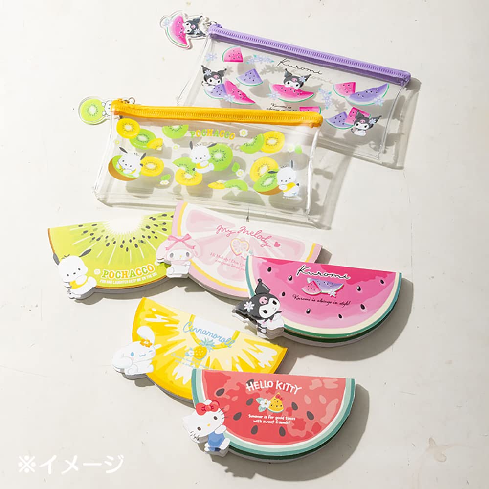 Sanrio Kuromi Clear Pen Case 368270 (Fruit)
