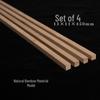 Solid Wood Mahjong Ruler and Card Arranger - Mini Taiwan Mahjong Stick and Nan Bamboo Ruler Set