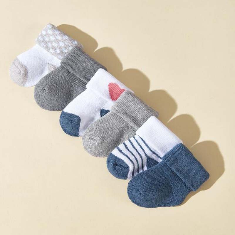 3 Paar/Lot neue Herbst- und Winter dicke warme Socken für Jungen und Mädchen