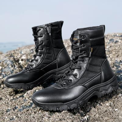 New Outdoor Combat Training Men's Sneakers High Top Anti Slip Mountaineering Travel Leisure Running Shoes Para Hombres