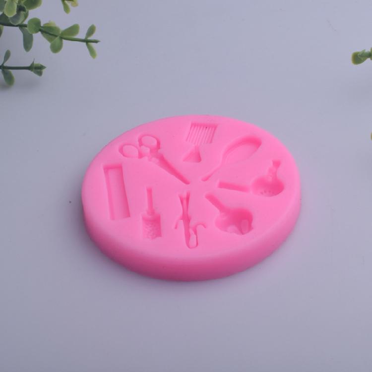 Mirror Mould Fondants Chocolate Cake Molds Clay Polymer Silicone Material Moulds