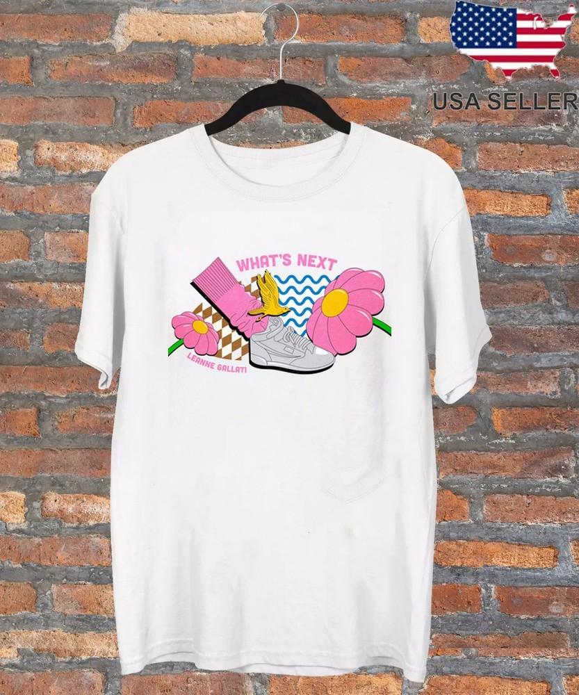 What is Next Leanne Gallati White Color Full Size Shirt Gift For Fan BL1660 Unisex T-Shirt L