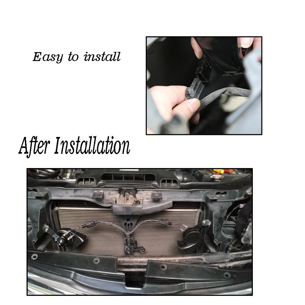 Loud Waterproof Snail Type Horn 12V 110-125db 410/510Hz High Low Tone Car Horns For Toyota Land Cruiser J100 J200 1997-2020