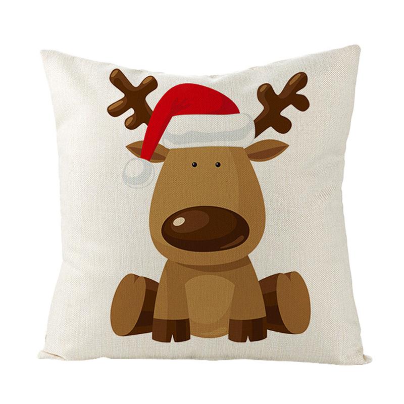 

Главная Рождественская декоративная наволочка для спальни, гостиной, дивана, наволочка с изображением Санта-Клауса, лося, гнома 45x45cm