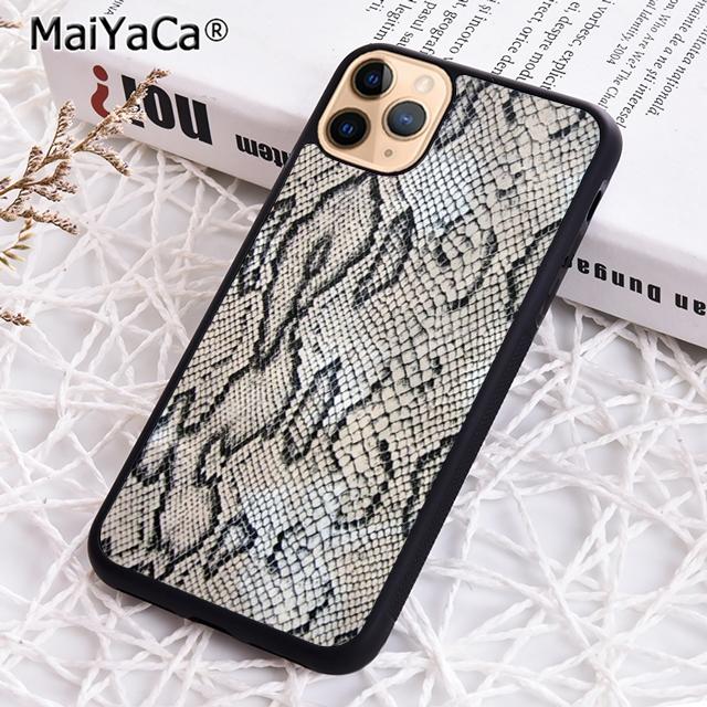 Snake skin texture Phone Case For iPhone 17 Air 16 pro max 15 14 plus 12 13 Shell Cover coque iPhone 15plus