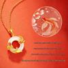 2026 New Style Ping An Kou Koi Fish Necklace for Women - Elegant Birthday or Mother's Day Gift