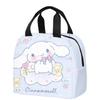 Handheld Meal Bag Cute Cartoon Cinnamoroll Big-Eared Dog Yugui Dog Thermal Insulation Lunch Box Bag Meal Bag