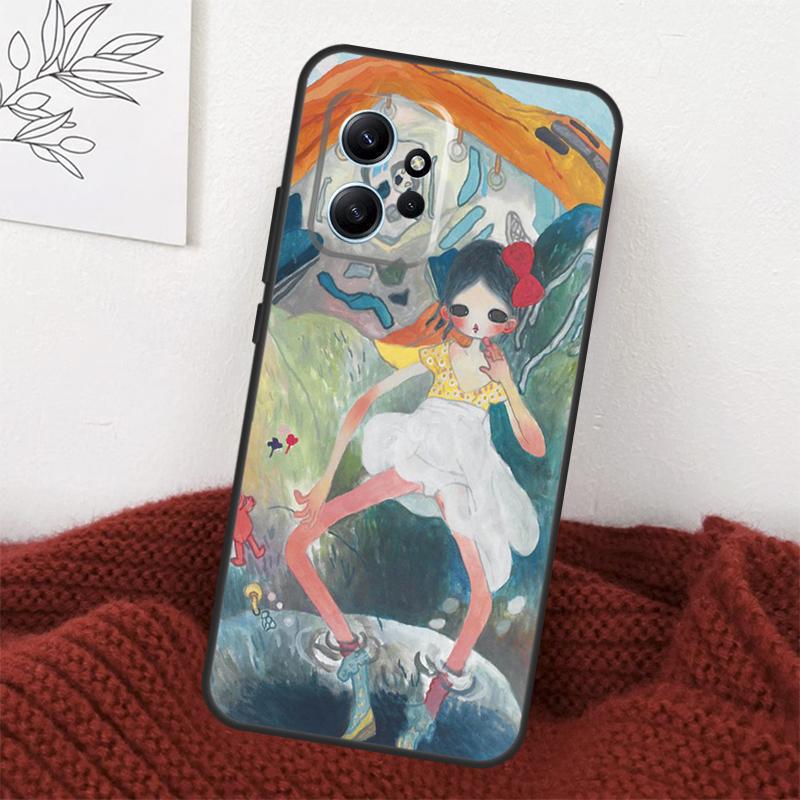 

Мультяшный Эстетичный Чехол Aya Takano Для Xiaomi Redmi Note 13 10 11 12 14 15 Pro Plus Чехол Для Redmi 15 15C 14C 10C 12C 13C Redmi Note 15 5G
