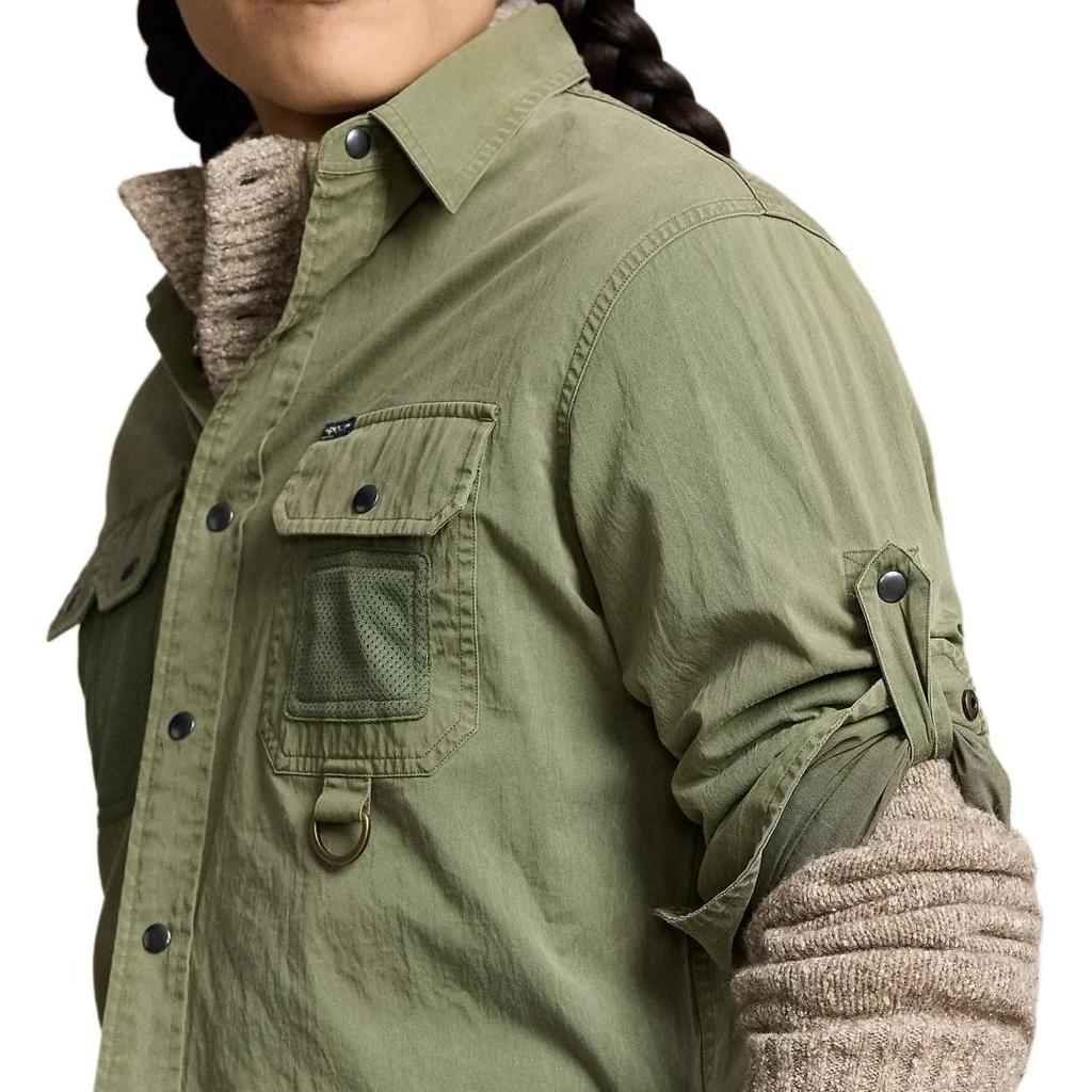 Polo Ralph Lauren FW24 Shirt Classic Version Men's Dark Olive Green MNPOWOV16823812-
