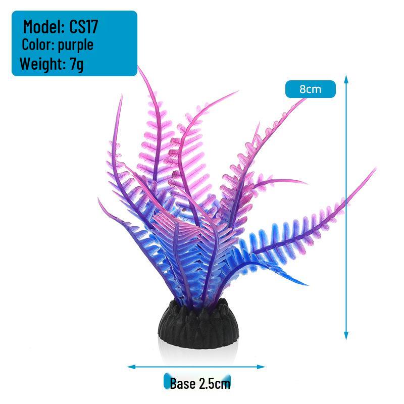 Yapay Akvaryum Dekorasyonu: Plastik Su Bitkileri ve Çiçekleri