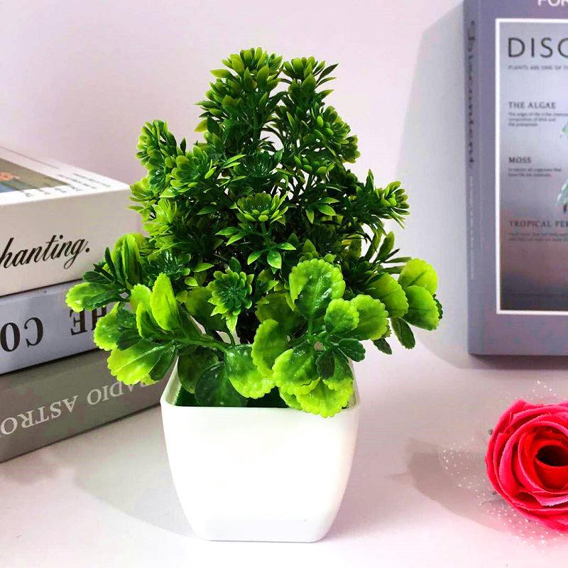Plant Potted Chrysanthemum Decor For Tabletop Display And Giving Gift
