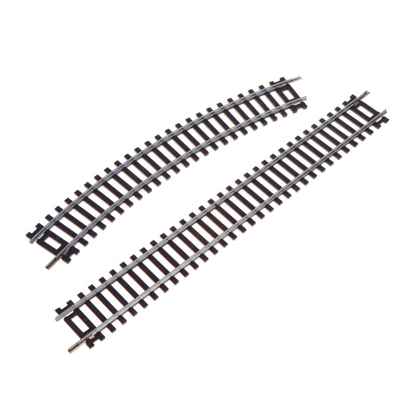 1/87 Ho Scale Train Track Model Miniature Sand Table Train Railway Layout Straight Track/Curved Track
