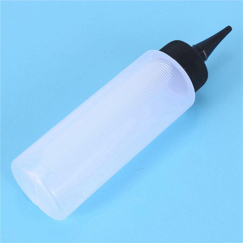 A84X-4Pcs 150Ml Salon Hair Color Measuring Applicator Bottle Scale Hairdressing Tool