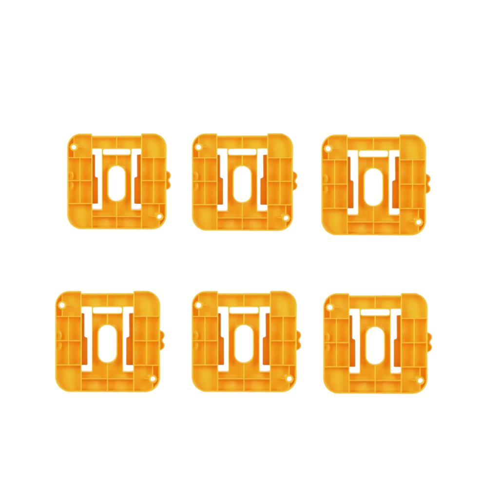 Battery Holder Storage Rack for Dewalt 20V 60V Battery Dock Holder Fit Wall Mount Battery Dock Warehouse Factory Truck Toolbox