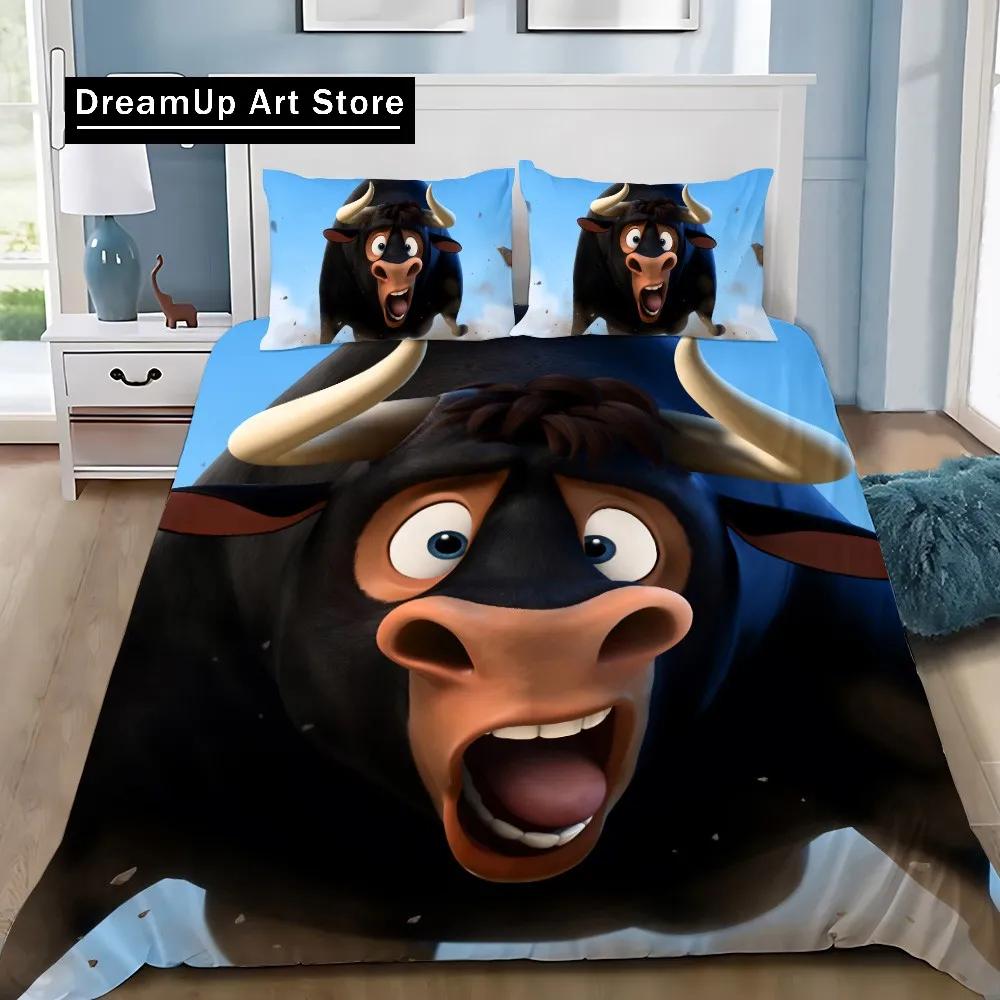 Cute Animal F-Ferdinand Printed Bedding Set Boys Girls Twin Queen King Size Duvet Cover Pillowcase Bed boys Adult Birthday Gifs