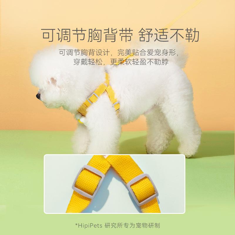 Cat traction rope anti-break free go out special walk cat rope vest chest strap kitten artifact pet supplies