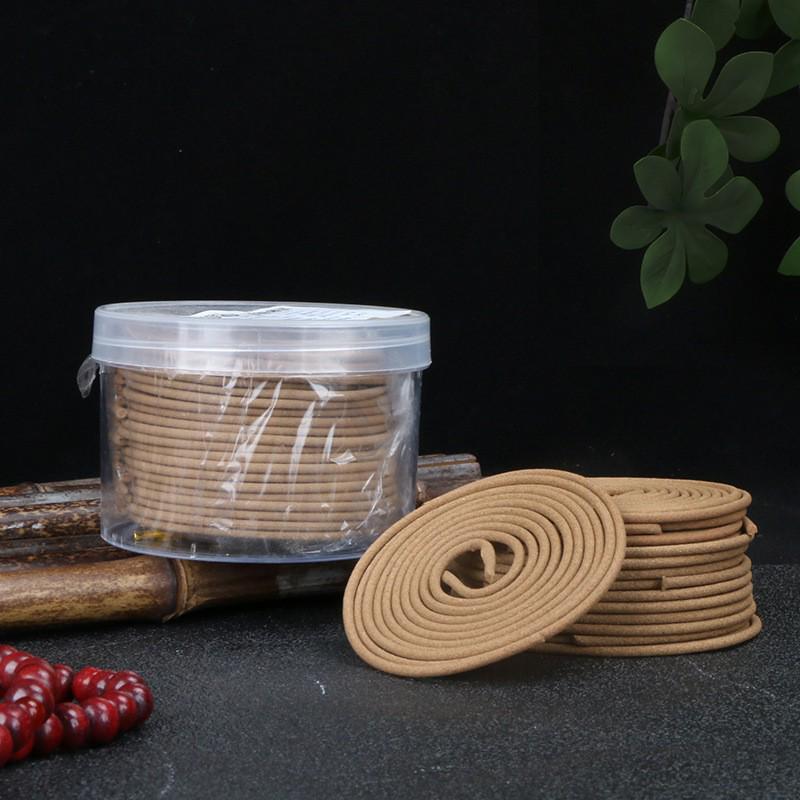 Old Mountain Sandalwood & Agarwood Coil Incense: 4-Hour Natural Mugwort for Odor Removal and Indoor Deodorizing