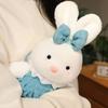 25cm Simulation Love Elephant Rabbit Stuffed Plush Toy Handmade Doll Pillow Cartoon Anime Cute Children's Birthday Gift Fun Doll
