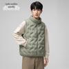 SNOWFLYING Unisex Stand-Collar Short Down Vest