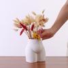 Ceramic Human Body Shape Vase Nude Naked Girl Butt Ceramic Flower Vase Flower Arrangement Modern Home Creative Decoration