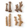 Pine Wood Deer Antlers Dog Chew Toys for Aggressive Chewers Dog Chewing Stick Indestructible Tough Durable Pet Dog Toys Gift