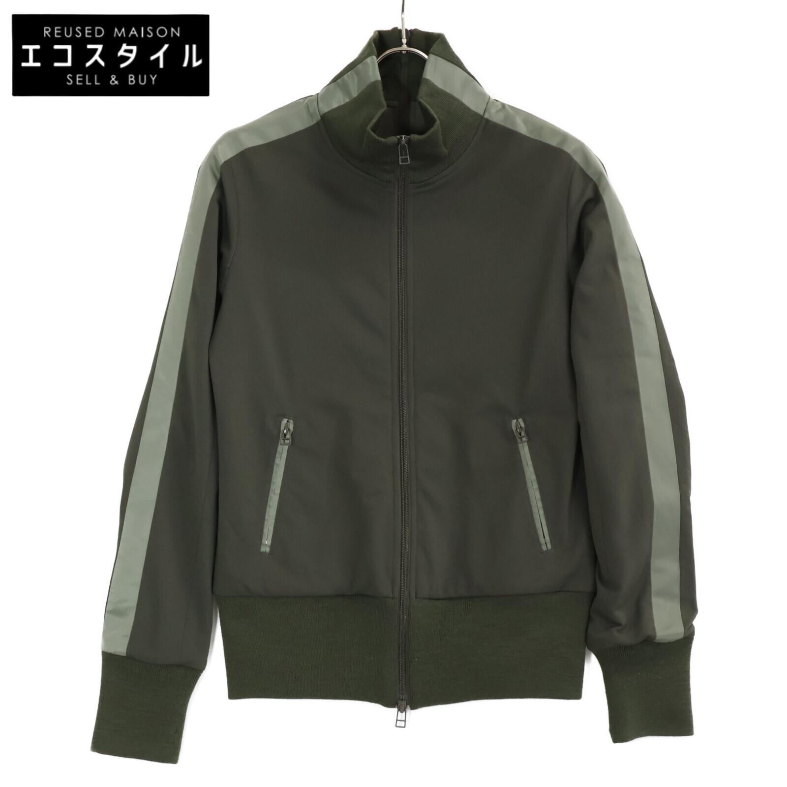 

REGULATION Yohji Yamamoto [Good Condition] FU-J51-800 Front and back zipper jersey Jacket 2 khakiUsed