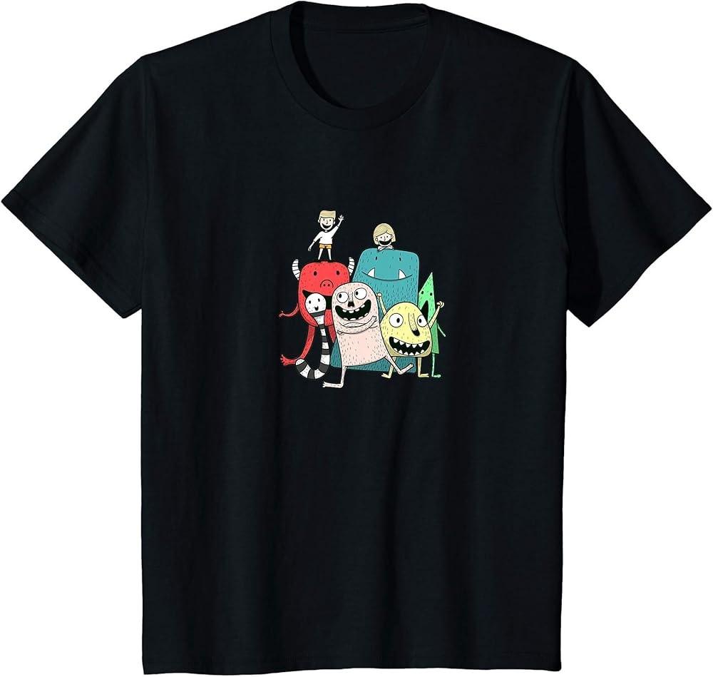 

Monsters Children Happy TShirt Unisex T-Shirt XXL