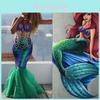 Sexy Halloween Mermaid Costume With Sequin Skirt For Women