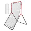 Baseball And Softball Rebounder Net 3x4.5 Ft PitchBack 3-Way Trainer