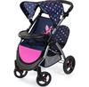 Bayer Design Doll Pram Twin Pram With Bag
