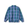 Vans Plaid Casual Jacket Men jackets Blue VN000H2QCYG