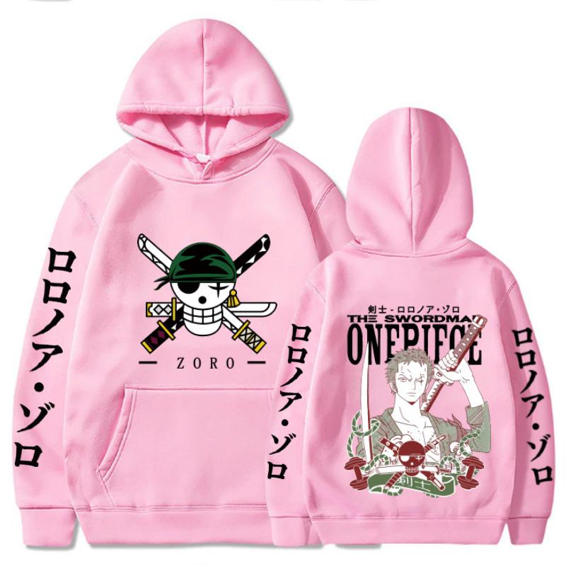 Anime One Piece Hoodie Print Pullover Tops Loose Casual Fashion Uniex Pullover Sweatshirt Dropship Clothing Man Women Streetwea