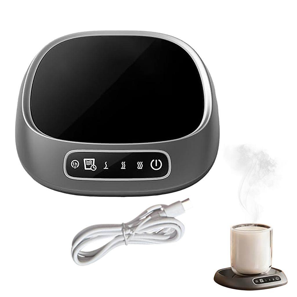 (Usb Plug In Use) Coffee Cup Heater Wireless Coffee Heater Ceramic Beverage Cup Heater Dining Room Centerpieces For Tables