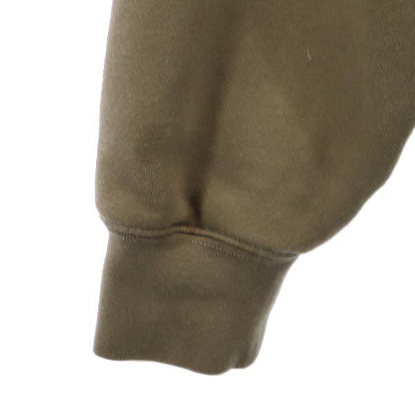 Essentials Sweat à manches longues S olive Dos brossé Homme Occasion