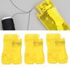 3pcs Plastic Plastic Needle Threader Yellow Self-Thread Guide Simple Needle Threader  Household Use