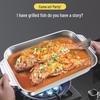 Stainless Steel Roasting & Seafood Baking Pan